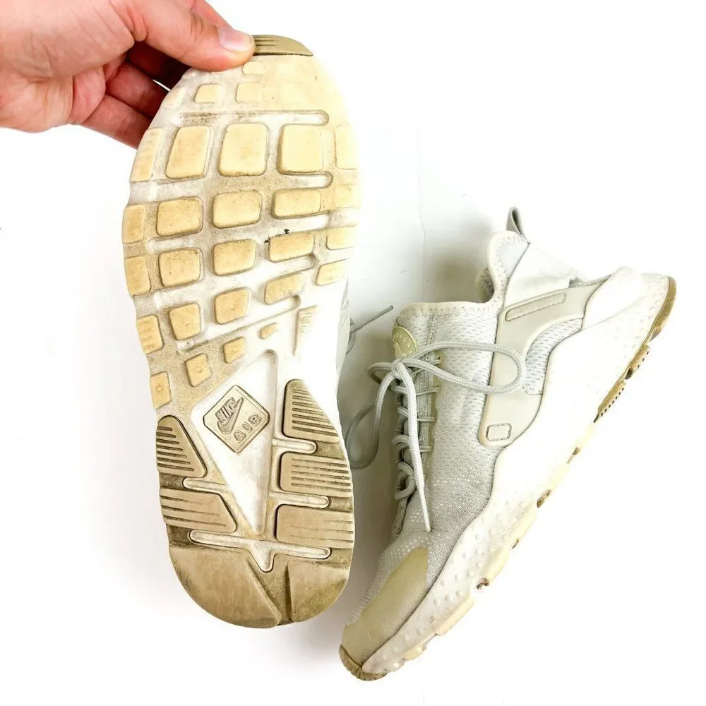 Nike White Air Huarache Sneaker Tennis Athletic Shoes Size 8